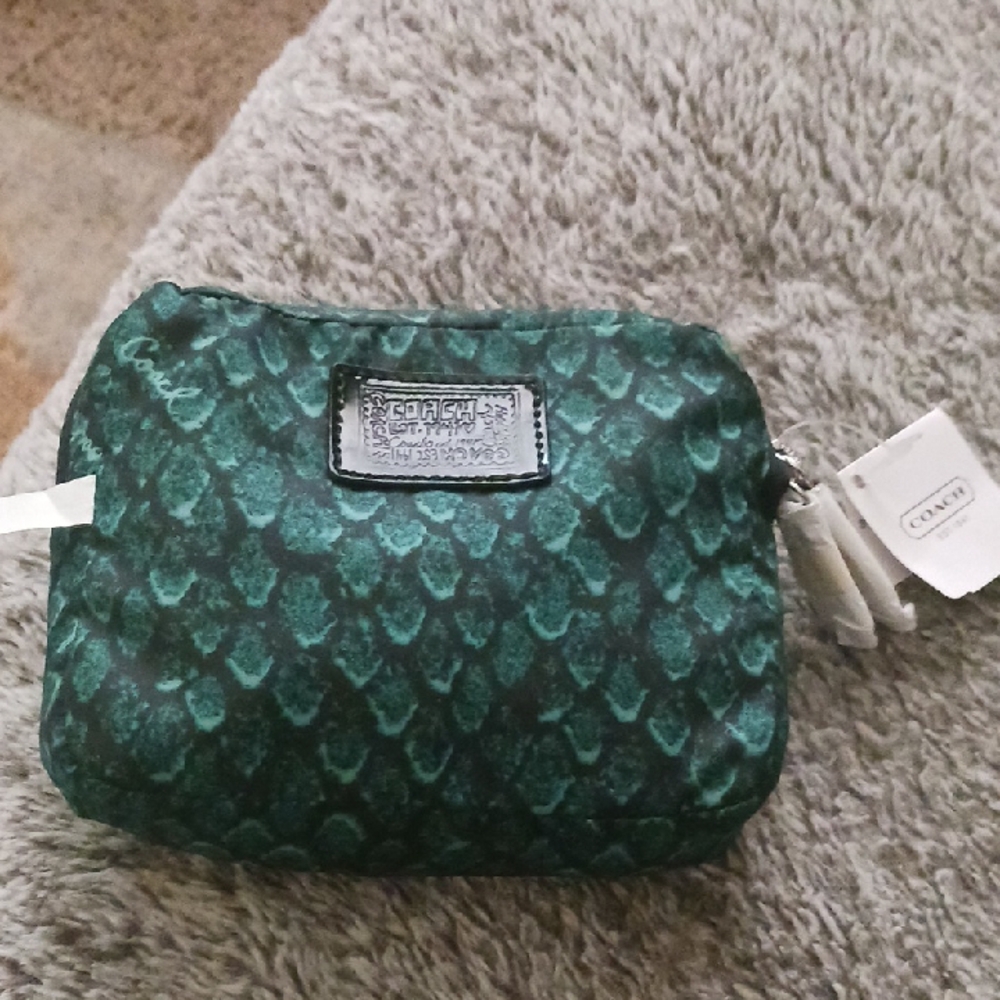Coach Green Patterned Women's Bag